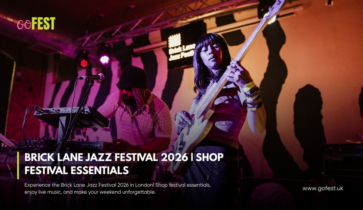 Brick Lane Jazz Festival 2026 | Shop Festival Essentials
