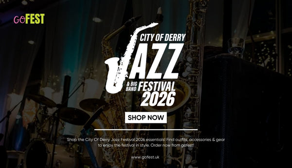 City Of Derry Jazz Festival 2026 Essentials | Shop Now
