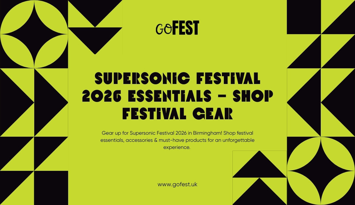 Supersonic Festival 2026 Essentials – Shop Festival Gear
