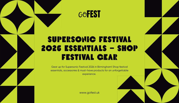 Supersonic Festival 2026 Essentials – Shop Festival Gear
