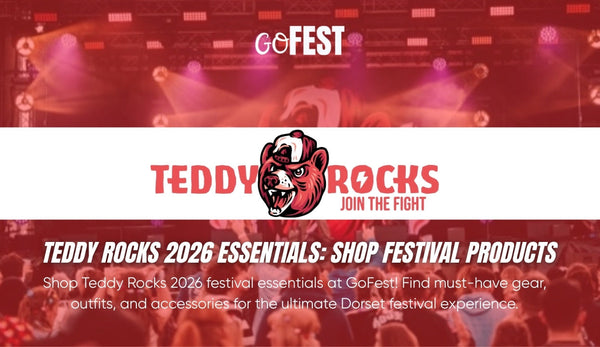 Teddy Rocks 2026 Essentials: Shop Festival Products