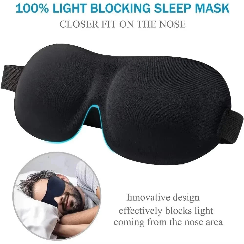 Padded Eye Mask. Comfortable to wear & blocks out unwanted light.