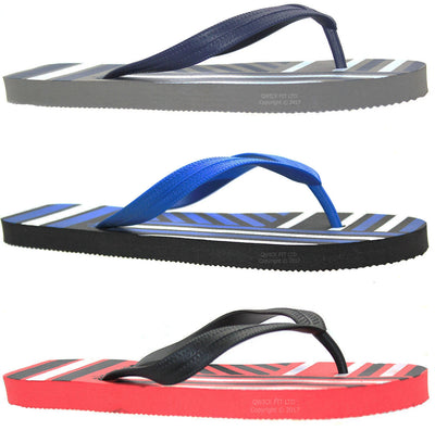 Flip Flops in various sizes. Essential for safe Festival showering.