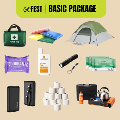 BOOMTOWN FAIR. BASIC CAMPING PACKAGE. Save £20