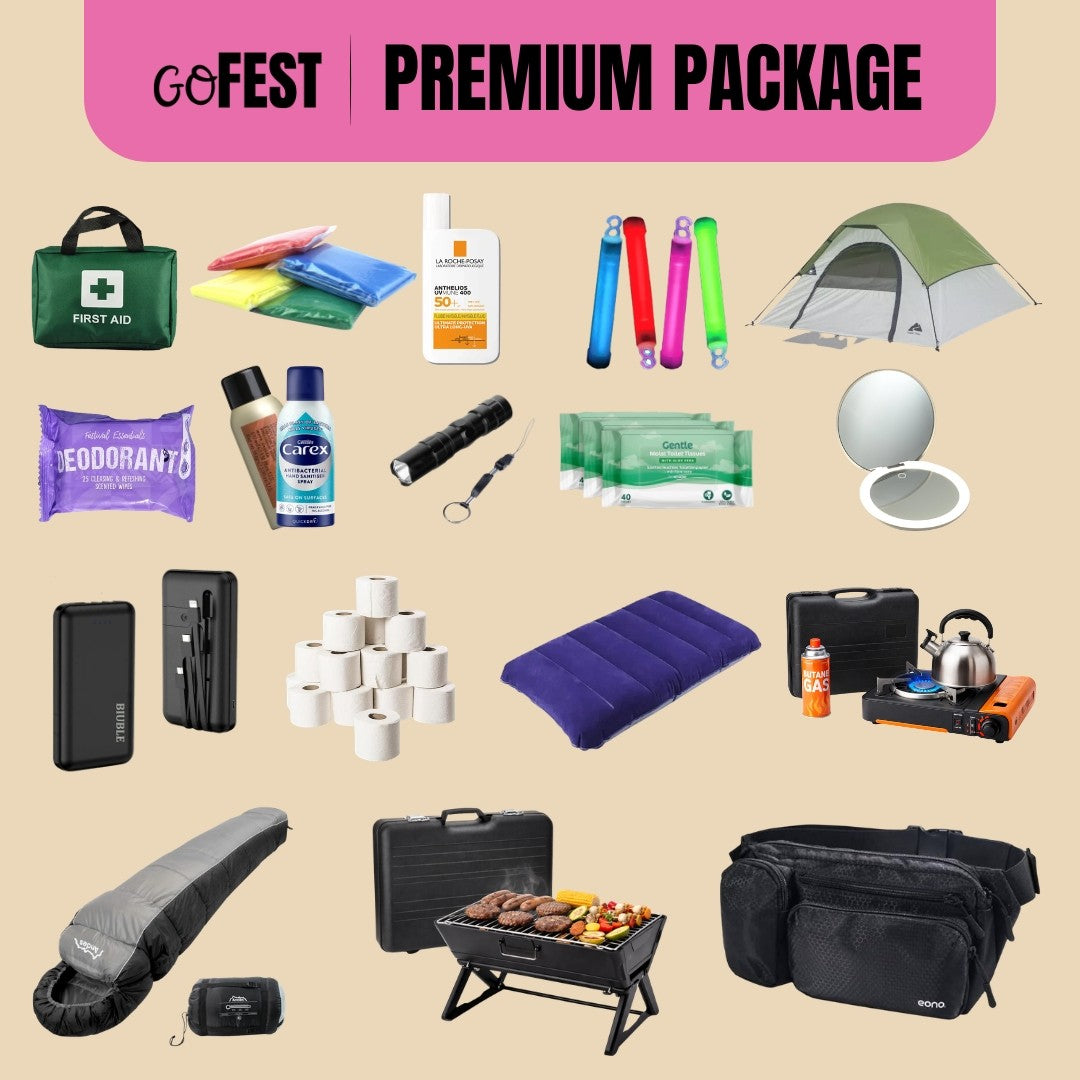 Lindisfare Festival. Premium Camping Package. SAVE £30