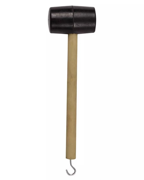 Tent Peg Rubber Mallet and Peg Extractor Hook