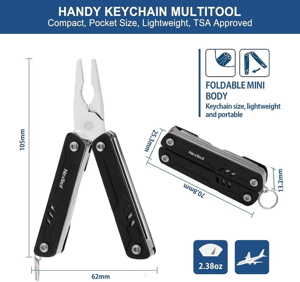 Quality Multitool. Ideal for Festival use.