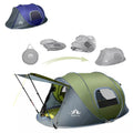 4 man quality rain and wind proof Festival Tent. Instant popup!