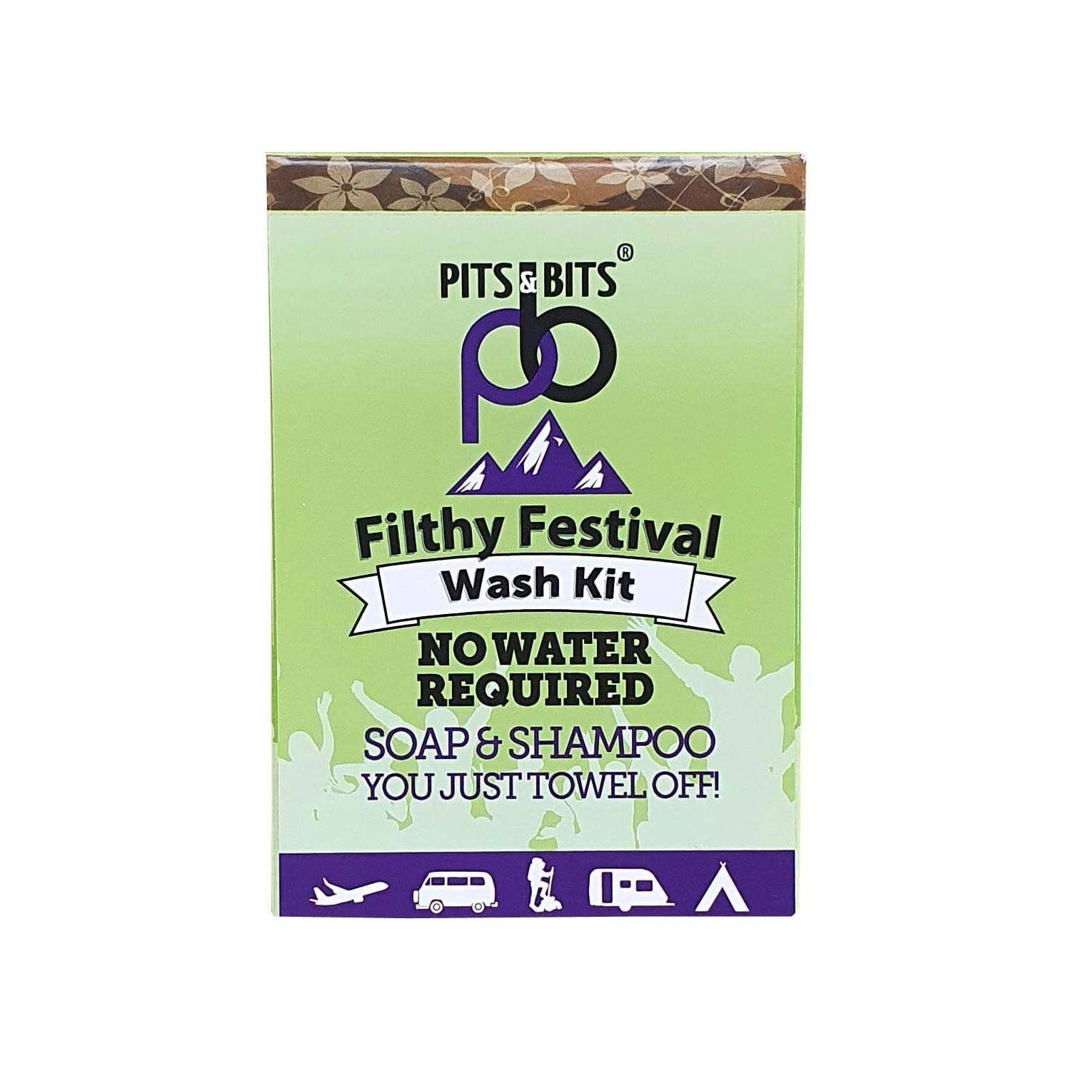 GoFest's filthy festival wash kit.