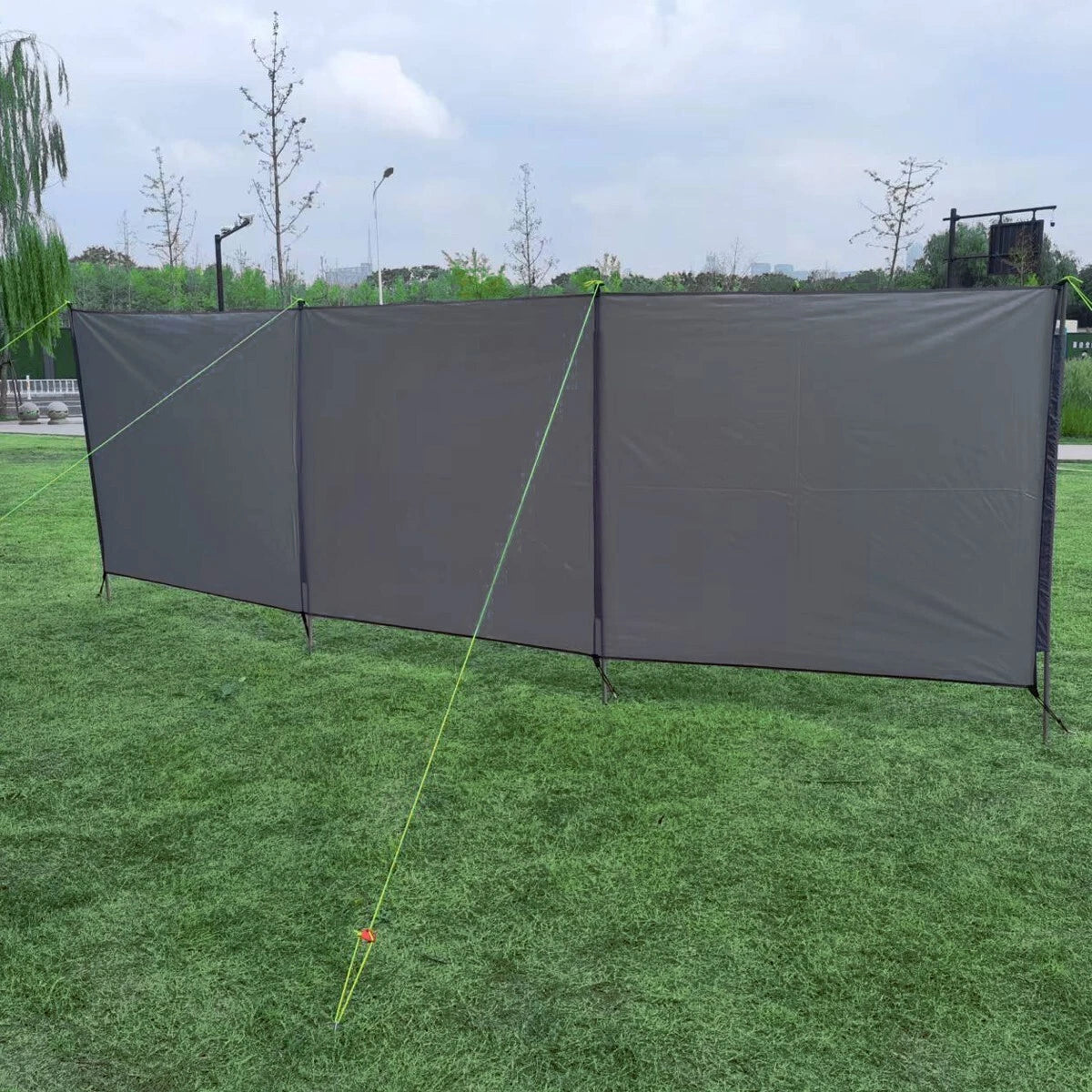 Festival windbreak. Keep the wind off your barbeque.